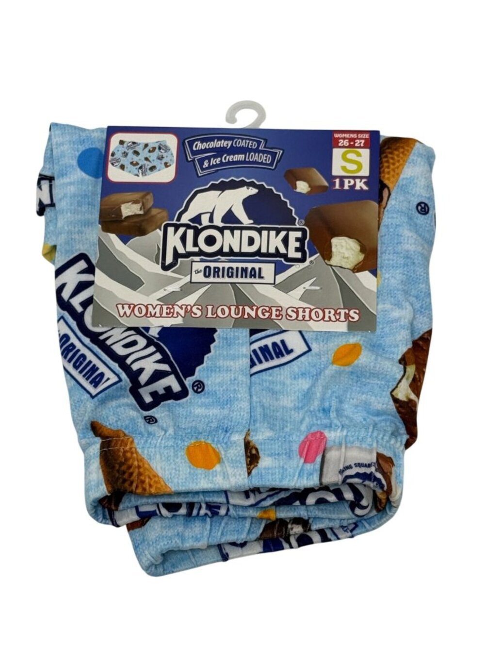 Klondike Ice Cream Lounge Shorts Size S NWT
